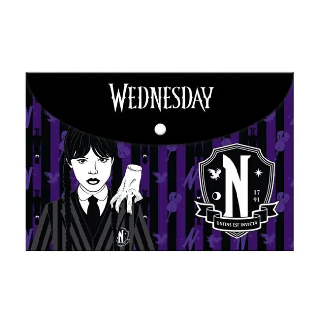 Diakakis Φάκελος Κουμπί Α4 Wednesday (000503661)