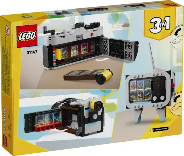 LEGO Creator 3in1 Retro Camera (8+ ετών) 31147 2