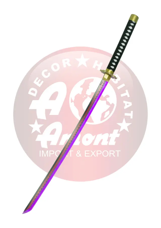 Ρέπλικα σπαθιού Bamboo Led Roronoa Zoro Shusui One Piece Katana 101cm -S6051 2