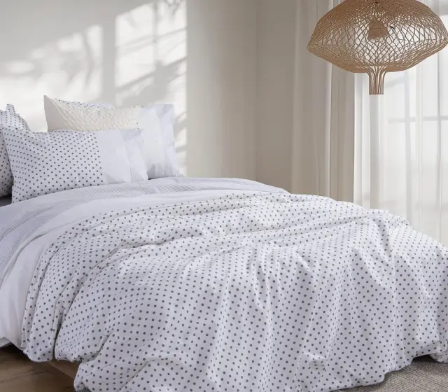 ΣΕΤ ΣΕΝΤΟΝΙΑ ΒΑΜΒΑΚΕΡΑ ΜΟΝΑ DONTER ΜΕ ΛΑΣΤΙΧΟ NEF-NEF HOMEWARE GREY