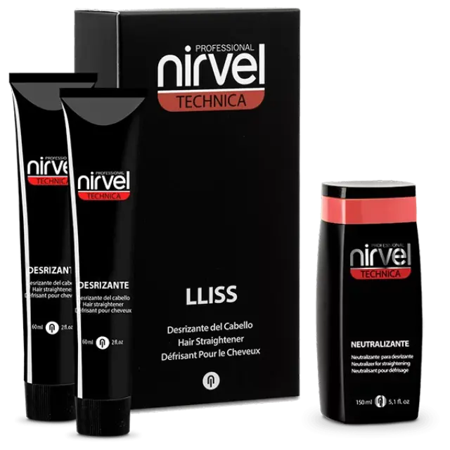 Nirvel LLISS Θεραπεία Ισιώματος Μαλλιών (3 τμχ)