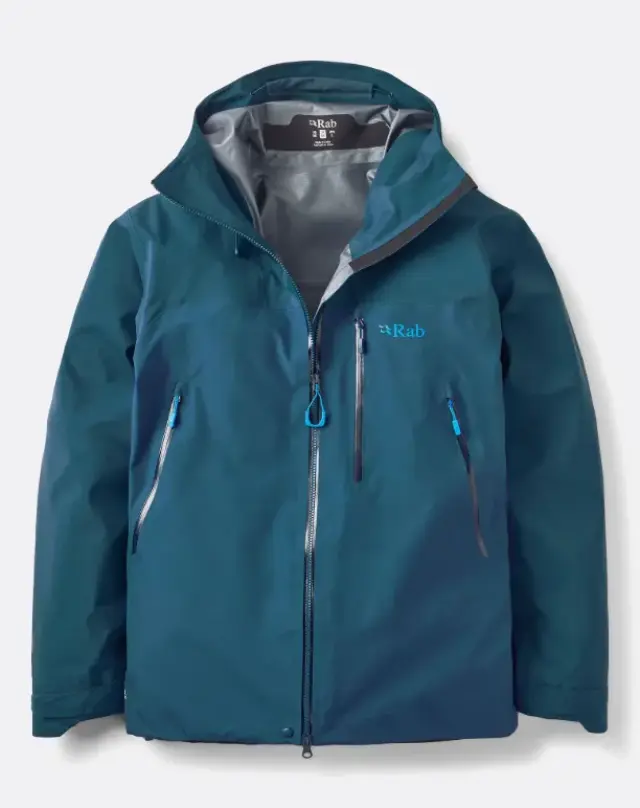 Rab Latok Mountain Jacket 3L Gore-Tex Pro Ανδρικό Αδιάβροχο Tempest Blue - X Large 2