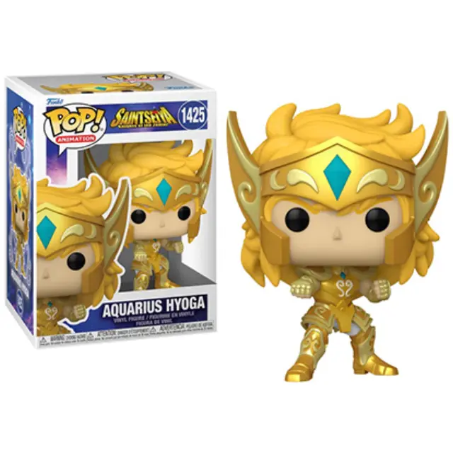 Funko Pop! Animation: Saint Seiya Knights of the Zodiac - Aquarius Hyoga #1425 Vinyl Figure