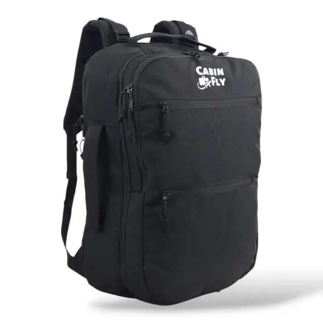 Σακίδιο Πλάτης Καμπίνας 55x40x20 CabinFly Skyrocket CF004. 44lt - Μαύρο