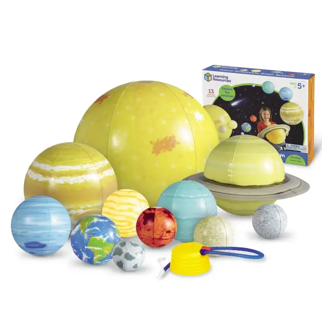 Learning Resources Εκπαιδευτικό Παιχνίδι Giant Inflatable Solar System Display Set για 5+ ετών LER2434
