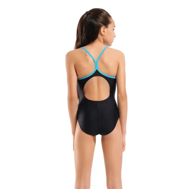 Arena Girl's Light Drop Swimsuit Μαύρο - Γαλάζιο 005919-589 (Arena) 2