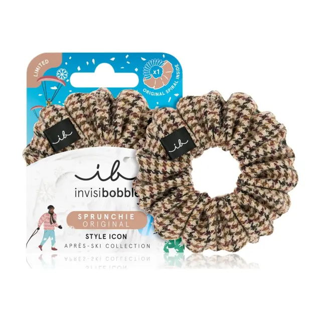 Invisibobble SPRUNCHIE Après-Ski Jacquard Scrunchie Λαστιχάκι Μαλλιών, 1τμχ