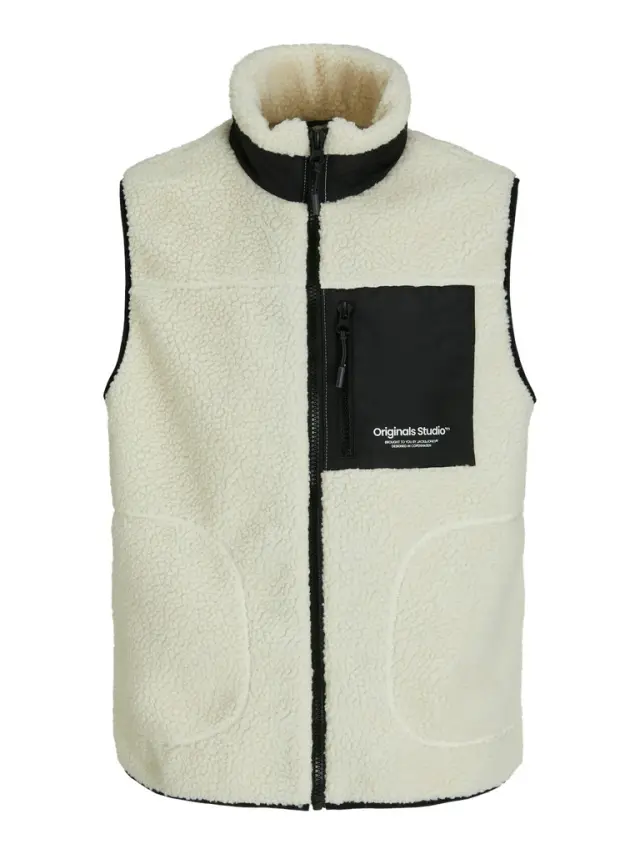 JORVESTERBRO TEDDY BODYWARMER SN cloud dancer
