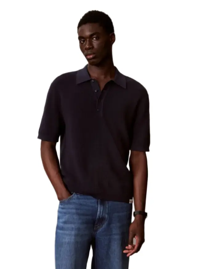 Calvin Klein ανδρικό polo μπλουζάκι LV04RF316G-1