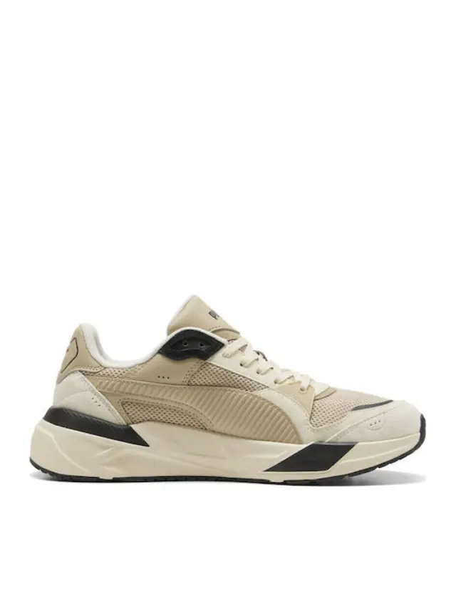 Puma Trinity 2 Ανδρικά Sneakers Μπεζ 400230-26 - 46 3