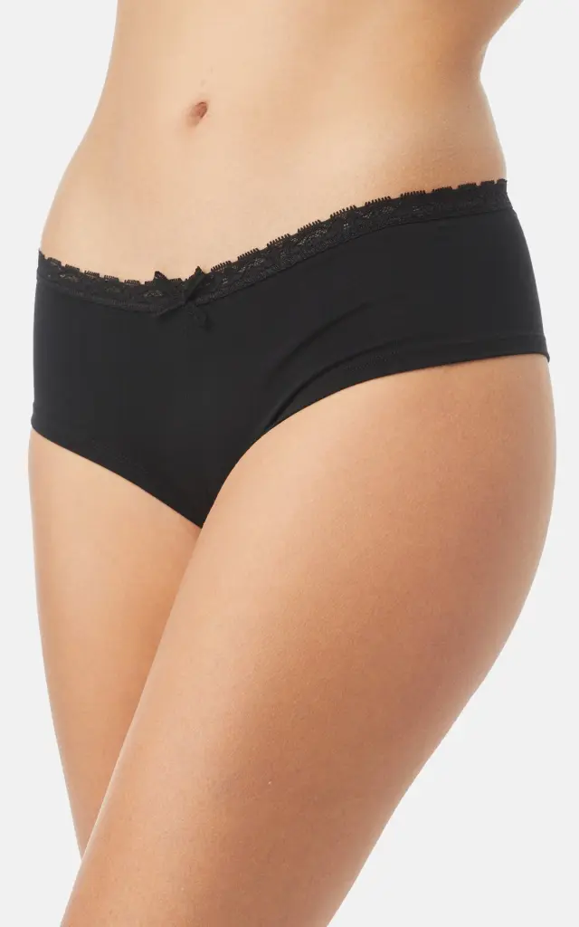 Fimelle Elegance TENCEL™ Modal Γυναικείο Hipsters Σλιπ Minerva - Μαύρο