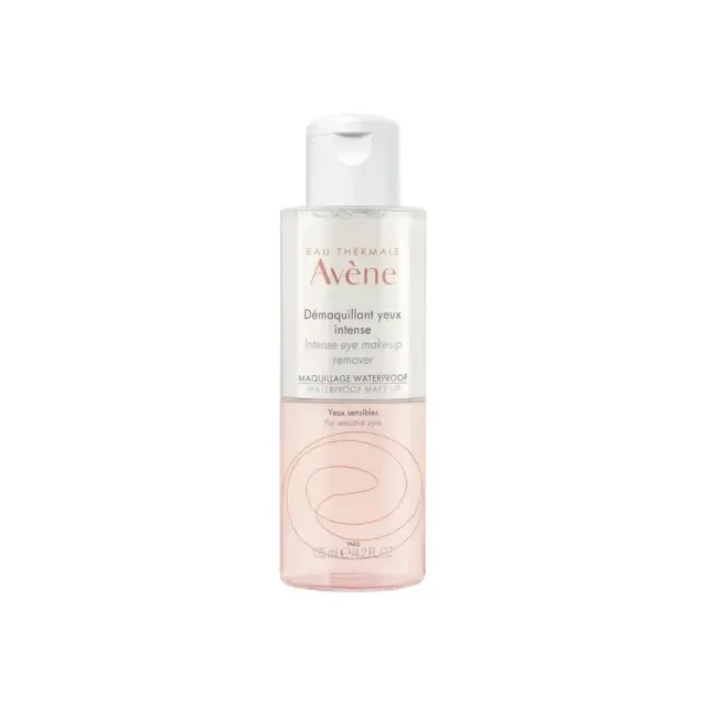 Eau Thermale Avène Intense Eye Make-Up Υγρό Αφαίρεσης Αδιάβροχου Μακιγιάζ Ματιών 125ml