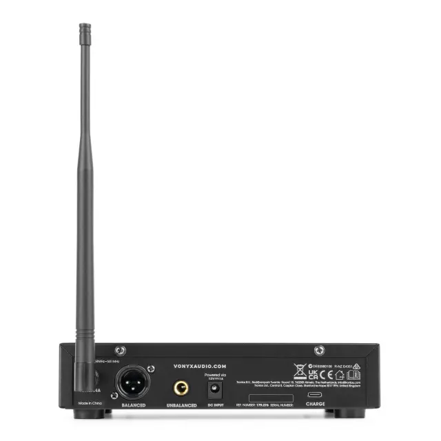 VONYX WSH20 ΣΕΤ ΜΙΚΡΟΦΩΝΟΥ ΚΕΦΑΛΗΣ ΜΕ ΔΕΚΤΗ 19" 2