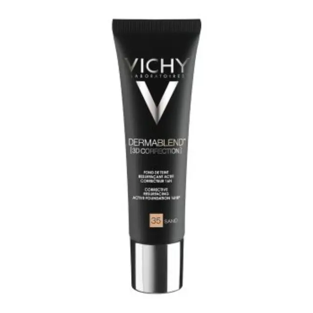 Vichy Dermablend 3D Correction Long-Lasting Foundation against skin imperfections 35 Sand 30 ml 3