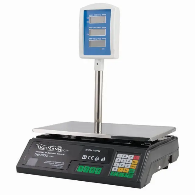 BORMANN DS4500 - ΒΟRMANN DS4500 Ζυγαριά 40kg/5gr (018742)
