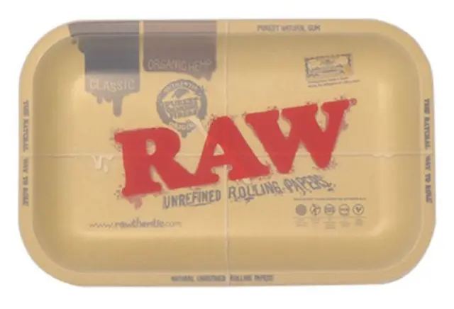 Raw Rolling Tray Δίσκος Small & Cover Κάλυμμα Σιλικόνης (17x27cm) 2
