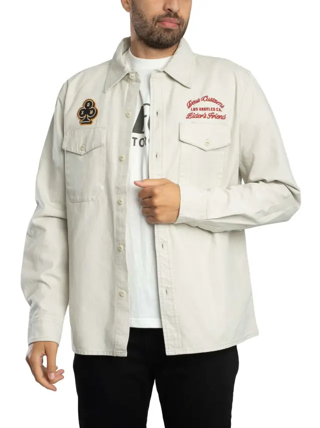 PICKLOCK SHIRT ΠΟΥΚΑΜΙΣΟ NATURAL 3
