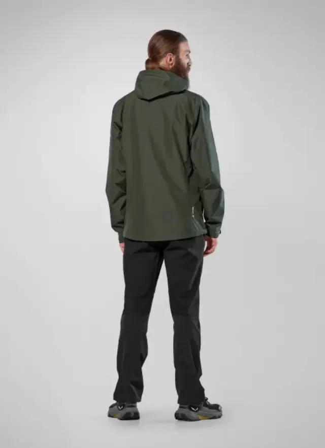 Salewa Puez Aqua 2.5L Powertex Jacket Dark Olive Αντρικό Αδιάβροχο 3