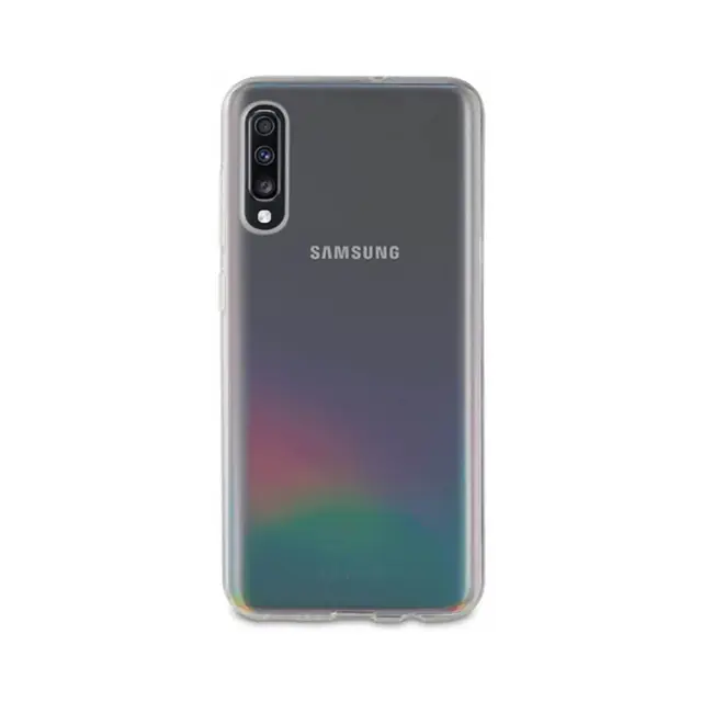 Θήκη Σιλικόνης Muvit Soft Case Samsung Galaxy A70 Διάφανη