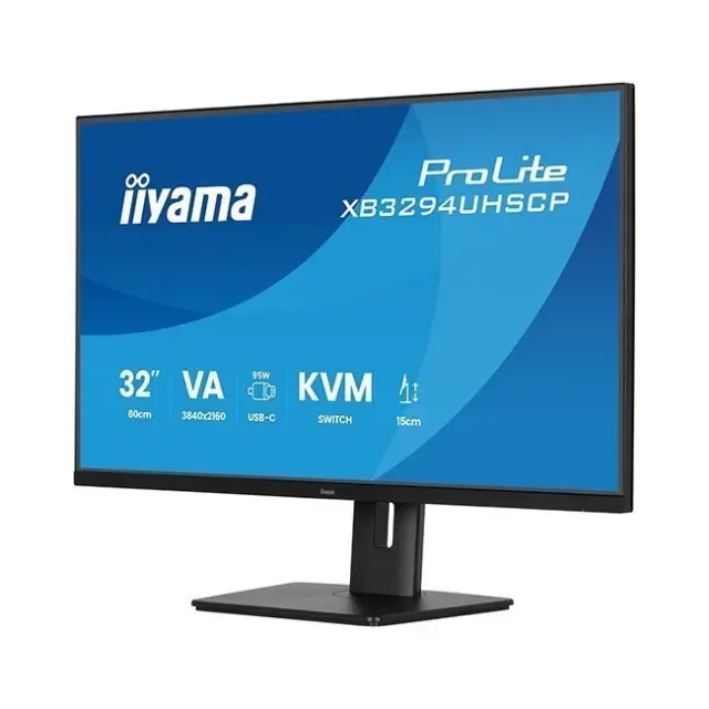 iiyama Monitor 32" ProLite XB3294UHSCP-B1 VA 4K (XB3294UHSCP-B1) 2