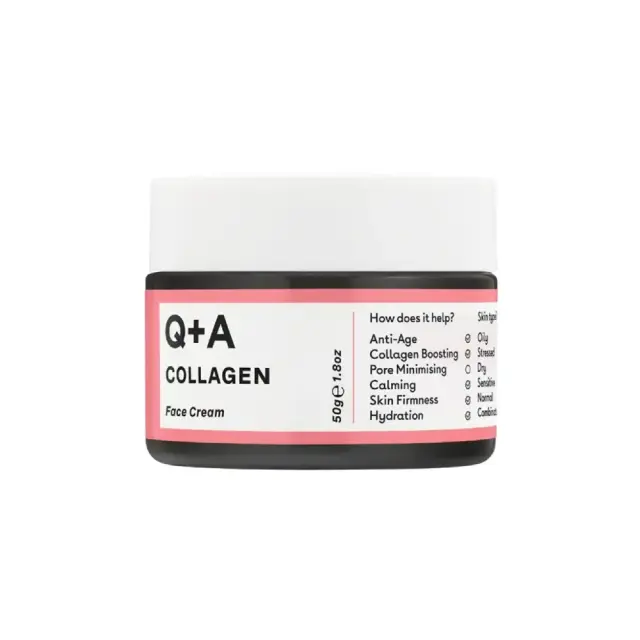 Q+A Collagen Face Cream Αντιγηραντική κρέμα προσώπου 50g