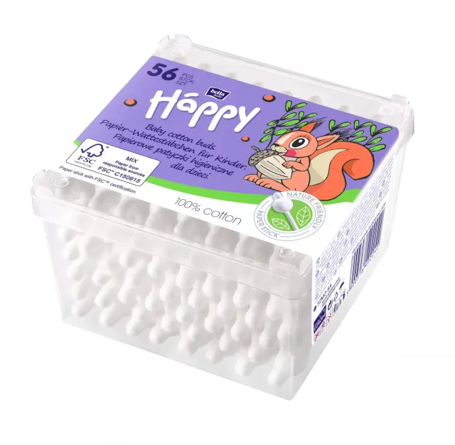 Ηappy art+dry παιδική μπατονέτα 56τμχ