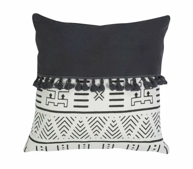 ΜΑΞΙΛΑΡΙ ΒΑΜΒ-ΠΟΛ BERNICE 45X45 BLACK - NEF NEF
