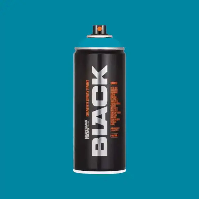 Montana Black Spray Paint 400ml BLK-6150 Mermaid