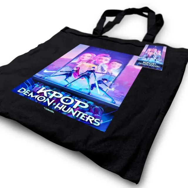 Τσάντα ώμου K-POP DEMON HUNTERS Trio Tote Bag - 42x37cm 3