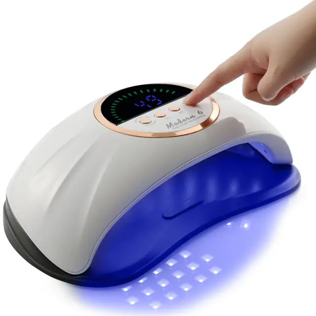 Επαγγελματικό φουρνάκι νυχιών - Modern 6 UV / LED 150W ΛΕΥΚΟ