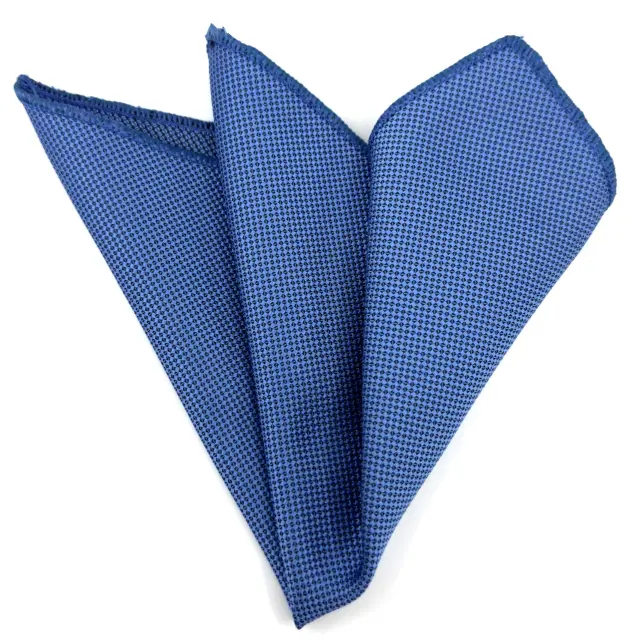 Blue Indigo Μαντήλι Τσέπης Ποσέτ 2
