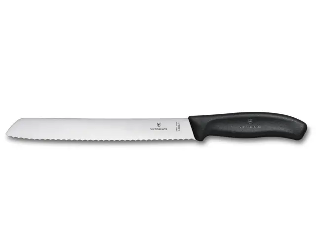 Μαχαίρι ψωμιού Victorinox Swiss Classic με μήκος λεπίδας 21cm - Black6.8633.21B 3