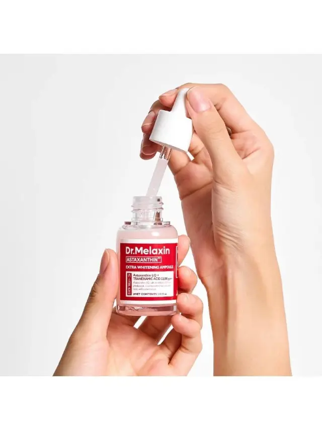 Dr. Melaxin Astaxanthin Brightening Ampoule Serum Προσώπου για Λάμψη με Αντιοξειδωτική Προστασία, 30ml 3