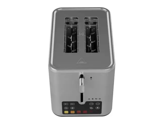 Φρυγανιέρα AENO TS4 ATS0004 με ισχύ 950W και χωρητικότητα 2 φέτες ψωμιού - SilverATS0004 3