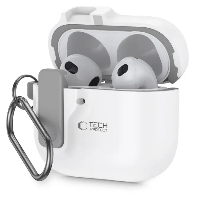 Tech-protect Slim Hook Apple Airpods 4 / 5 White