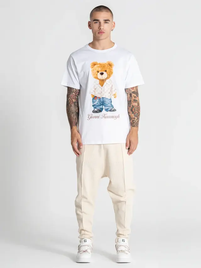 Gianni Kavanagh Ανδρικό PIAZZA T-Shirt – White - S 3