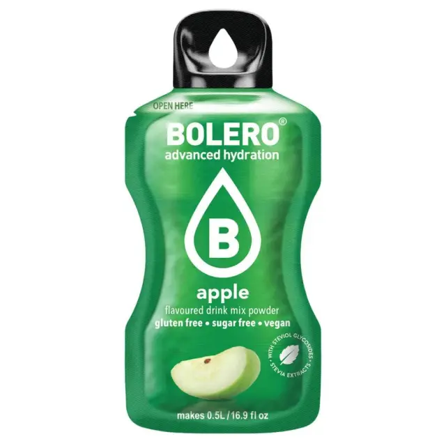 Bolero Stick Apple Χυμός Σε Σκόνη 12x3gr