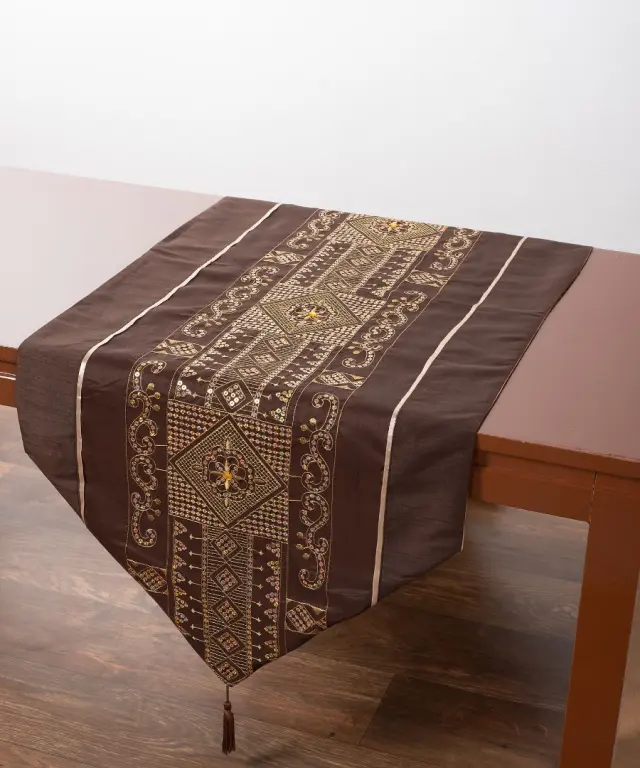Τραβέρσα (50cm x 145cm) 703 ΧΝ-48 Καφέ - -