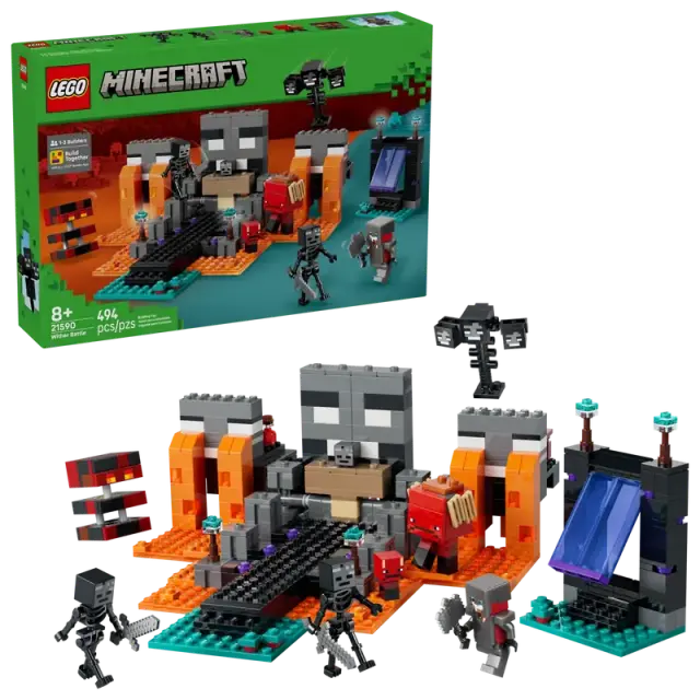 LEGO® Minecraft Wither Battle για 8+ Ετών 494τμχ - 21590 2
