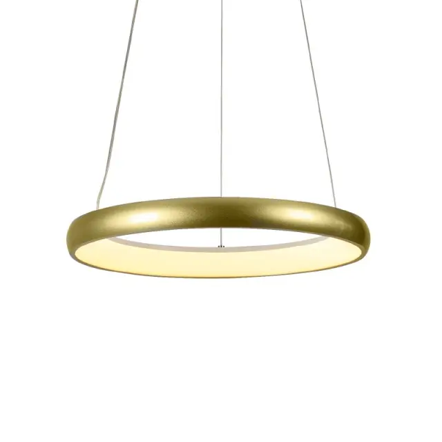 HARMONY-ΦΩΤΙΣΤΙΚΟ ΚΡΕΜΑΣΤΟ ΧΡΥΣΟ ΑΛΟΥΜΙΝΙΟΥ LED SMD 48W CCT 3800LM IP20 Φ800X1000ΜΜ / HM23LEDP80GDCCT