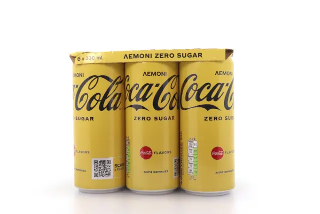 Coca Cola Zero Λεμόνι Χωρίς Ζάχαρη 6X330 ml 2