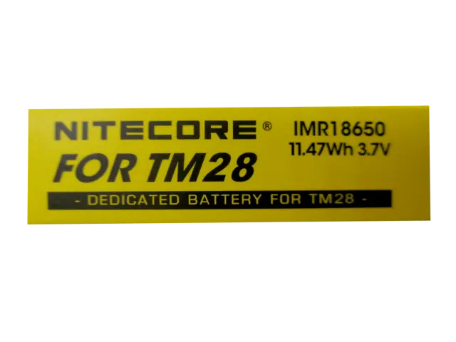 ΜΠΑΤΑΡΙΑ NITECORE IMR18650 TM28 (τιμή τεμαχίου) 2