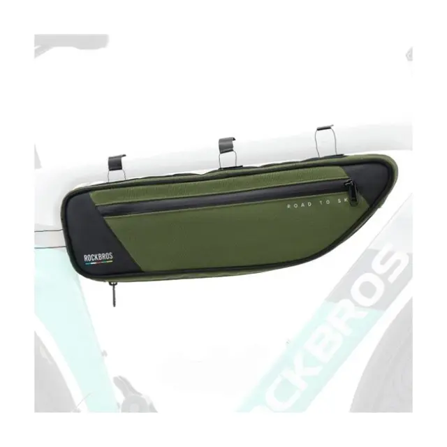 Rockbros TL003 Road to Sky 2L Frame Bag Waterproof Green