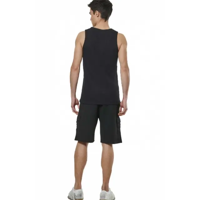Body Action Men's Basic Sleeveless Tank Top Μαύρο 043508-01 (Body Action) 3