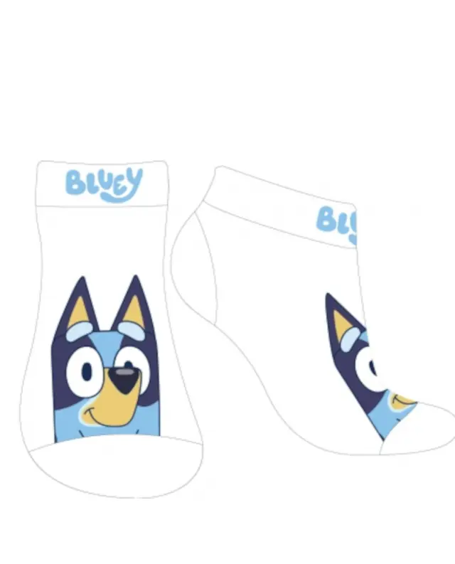 Παιδικές Κάλτσες Κοντές Bluey White 7120151 - 27-30