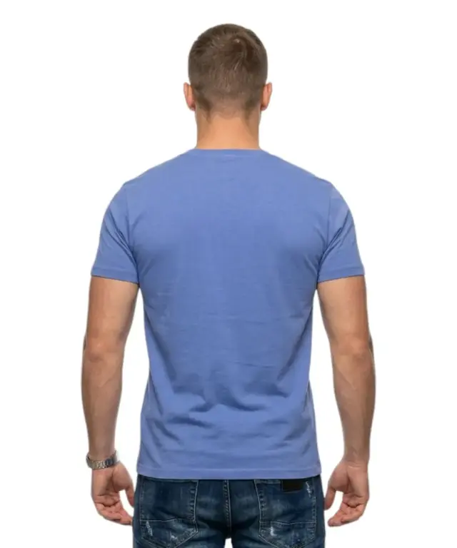 Norway Nautical School - Ανδρικό T-shirt Κοντομάνικο 846020-DENIM Μπλε 2