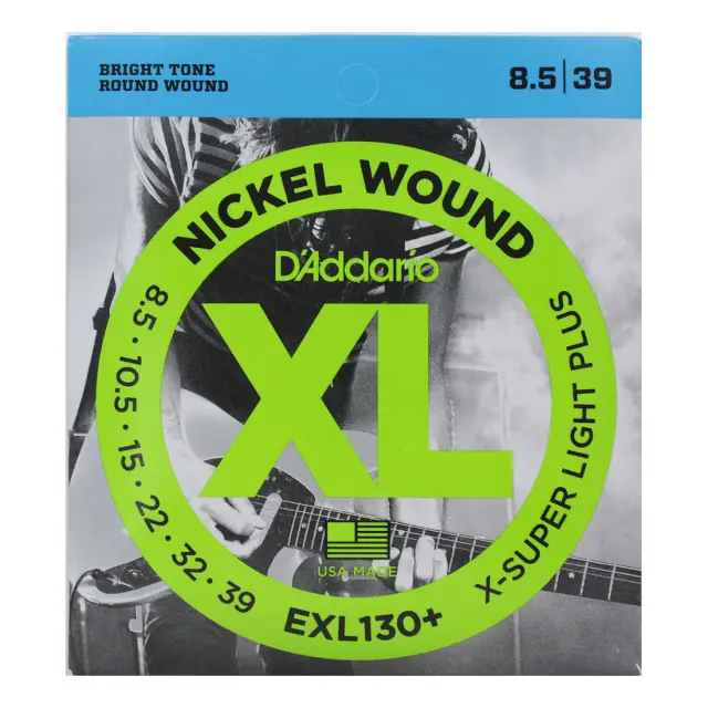 D'Addario EXL130+ Χορδές Hλεκτρικής Κιθάρας 8.5-39