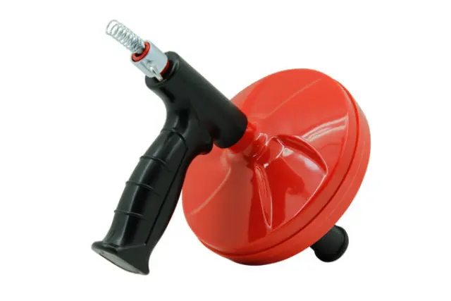 Plumber's snake gun handle 4 m