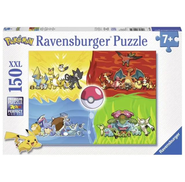 Pokemon Puzzle - Pokemon Types (150 XXL Pieces) (10110035)