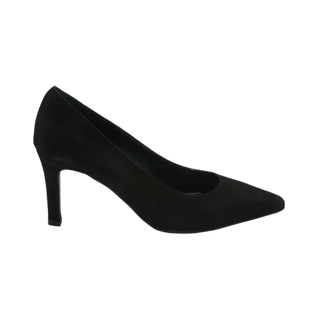 Vitulli Γόβες Γυναικείο δέρμα Nubuck Μαύρο VIT/29137 NERO